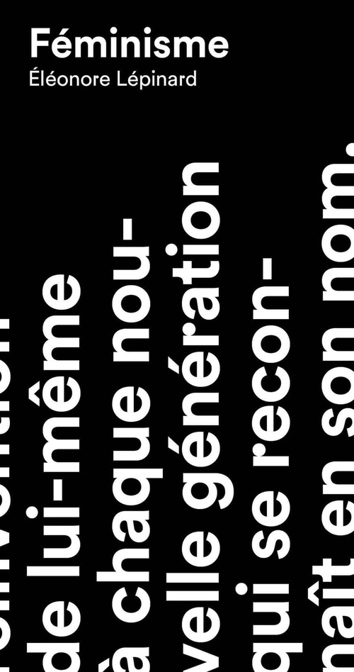 ebook cover of Féminisme, by Eléonore Lépinard