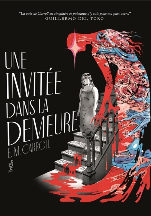 Couverture ebook de Une invitée dans la demeure, de E.M. Carroll