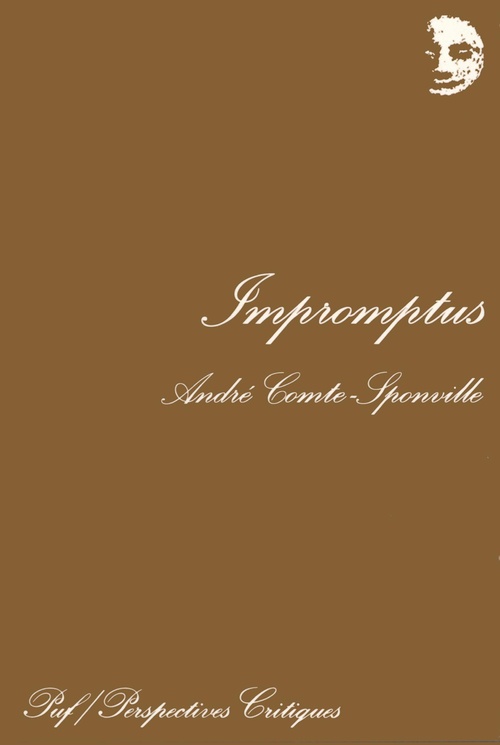 Couverture ebook de Impromptus, de André Comte-Sponville