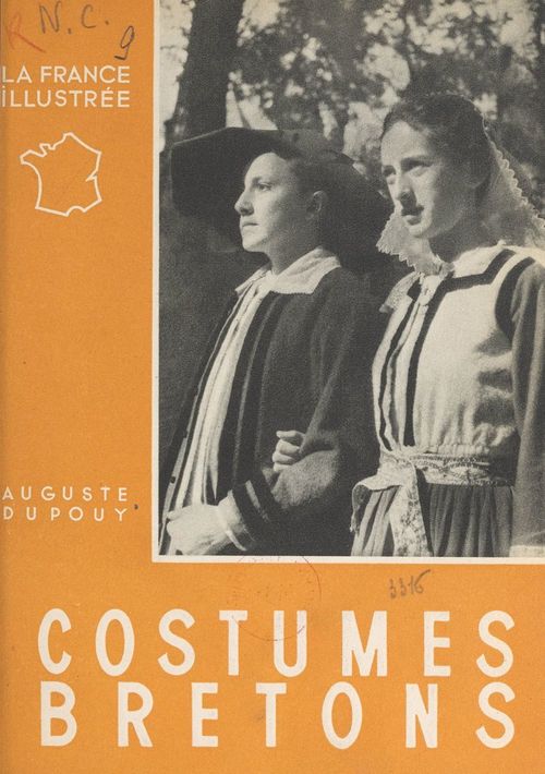 Couverture ebook de Costumes bretons, de Auguste Dupouy