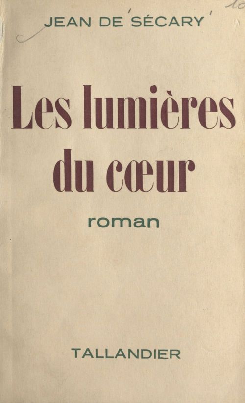ebook cover of Les lumières du coeur, by Jean De Secary