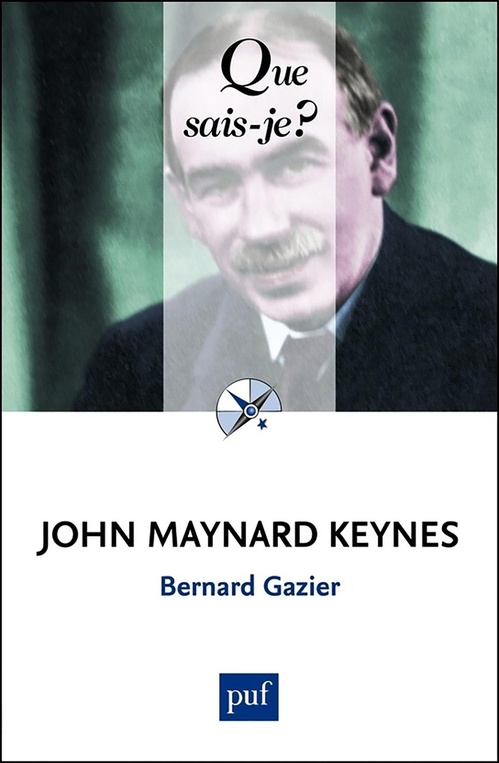 Couverture ebook de John Maynard Keynes, de Bernard Gazier