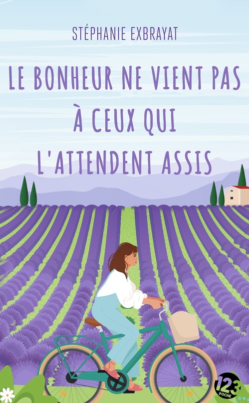 Couverture ebook de Le bonheur ne vient pas à ceux qui l'attendent assis, de Stéphanie Exbrayat
