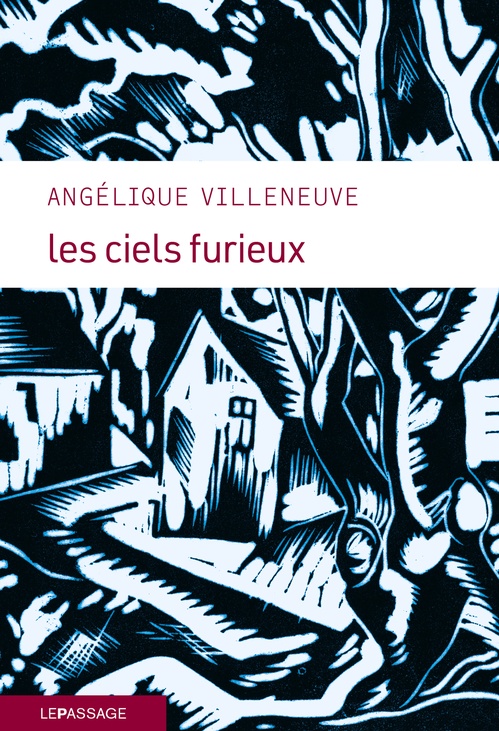 ebook cover of Les Ciels furieux, by Angélique Villeneuve