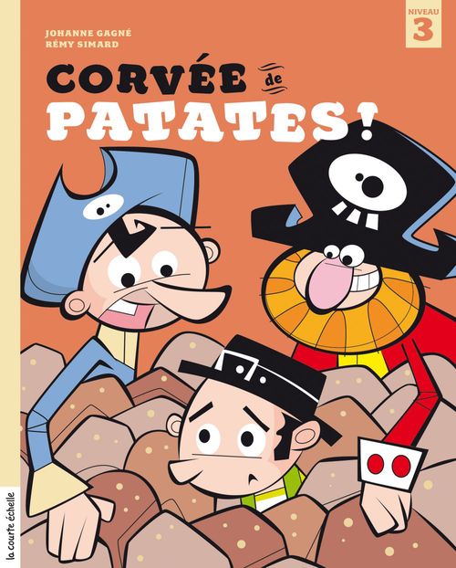 Couverture ebook de Corvée de patates !, de Johanne Gagné