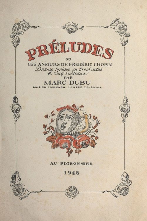 Couverture ebook de Préludes, de Marc Dubu
