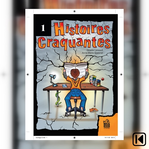 audiobook cover of Histoires craquantes, by Ginette Quesnel Anne-Marie Lareault