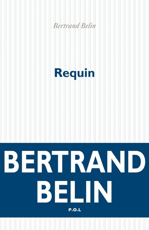 ebook cover of Requin, by Bertrand Belin