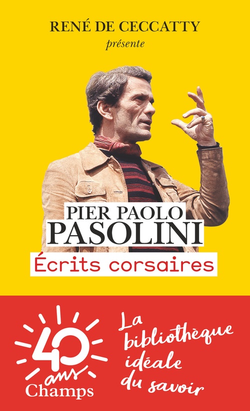 ebook cover of Écrits corsaires, by Pier Paolo Pasolini