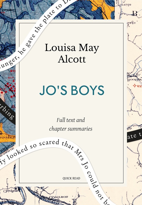 Couverture ebook de Jo's Boys: A Quick Read edition, de Louisa May Alcott, Quick Read