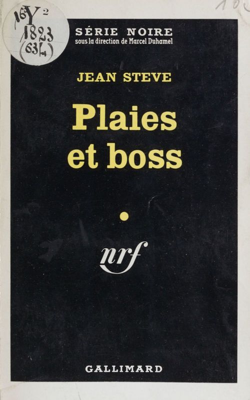 Couverture ebook de Plaies et boss, de Steve Jean