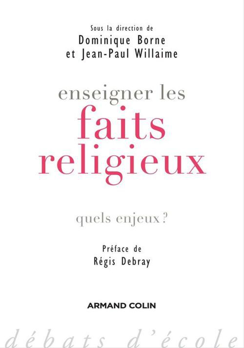 ebook cover of Enseigner les faits religieux, by Dominique Borne, Jean-paul Willaime