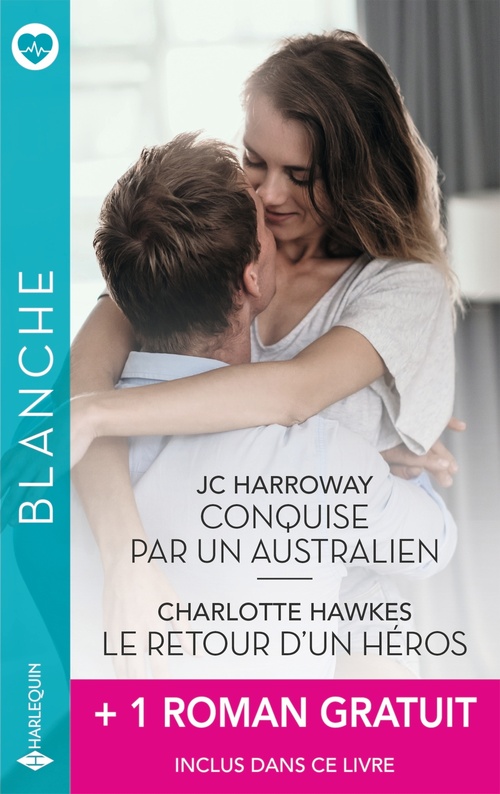Couverture ebook de Conquise par un Australien - Le retour d'un héros - Une si belle rencontre, de J. c. Harroway, Charlotte Hawkes, Susanne Hampton