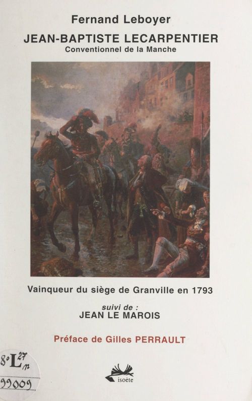 Couverture ebook de Jean-Baptiste Lecarpentier, de Fernand Leboyer