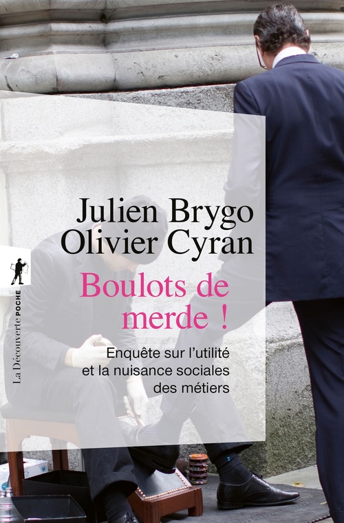 ebook cover of Boulots de merde !, by Julien Brygo, Olivier Cyran