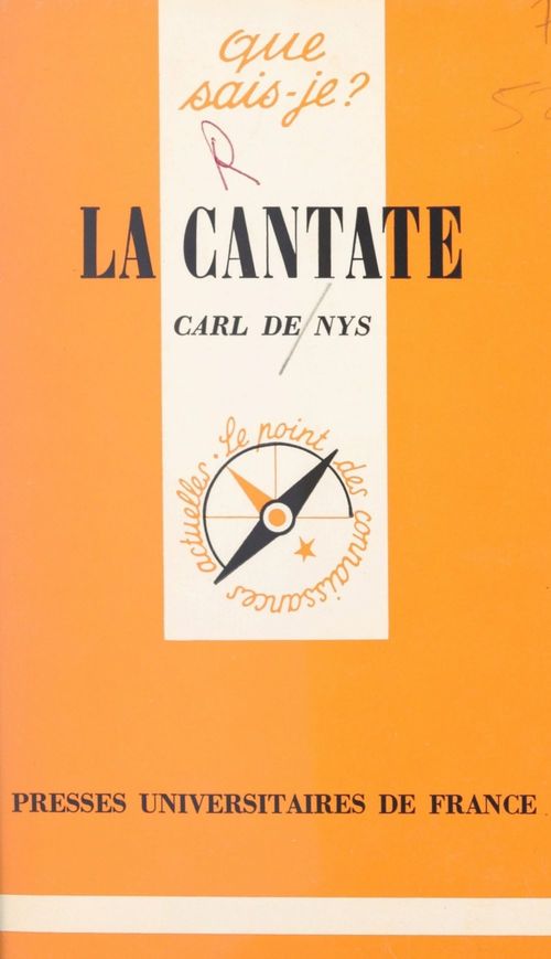 Couverture ebook de La cantate, de Carl De Nys