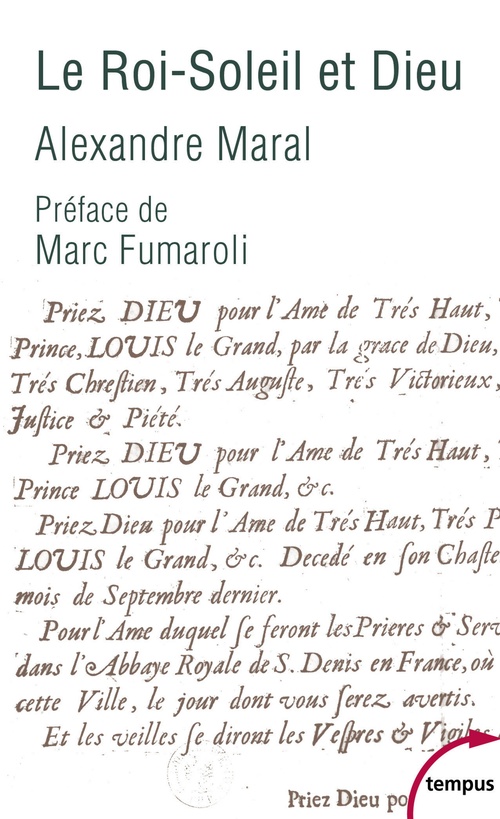 ebook cover of Le Roi-Soleil et Dieu, by Alexandre Maral