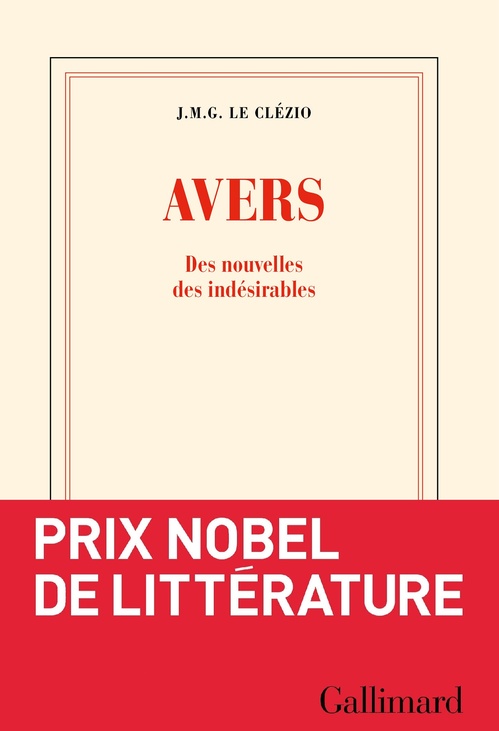 Couverture ebook de Avers. Des nouvelles des indésirables, de J. M. G. Le Clézio