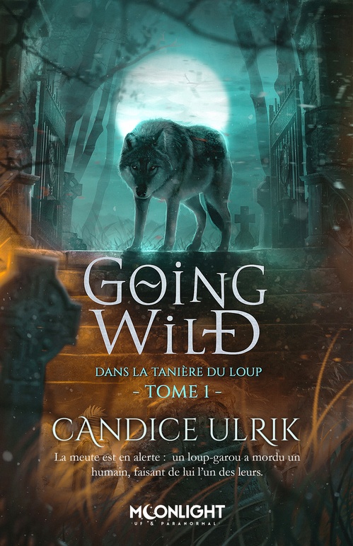 ebook cover of Dans la tanière du loup, by Candice Ulrik