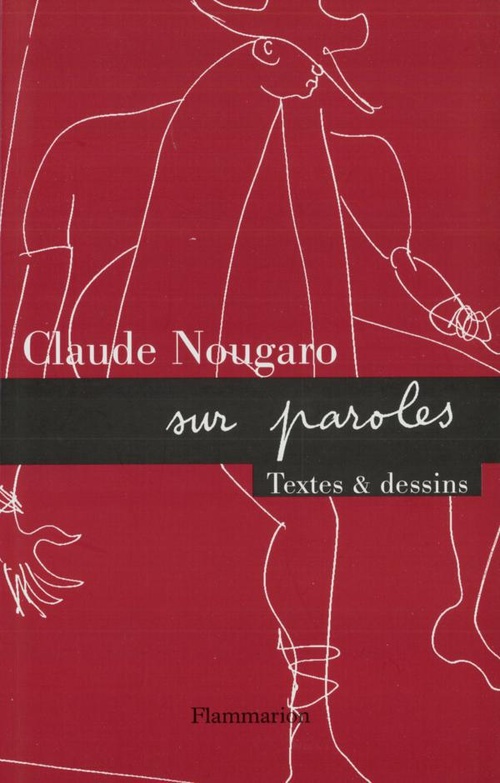 Couverture ebook de Nougaro sur paroles, de Claude Nougaro