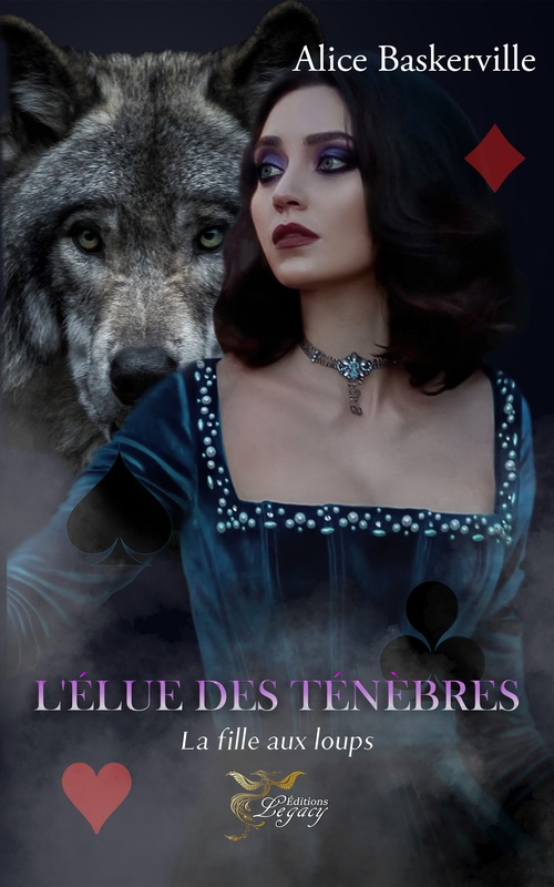 ebook cover of L'élue des ténèbres - 3 - La fille aux loups, by Alice Baskerville