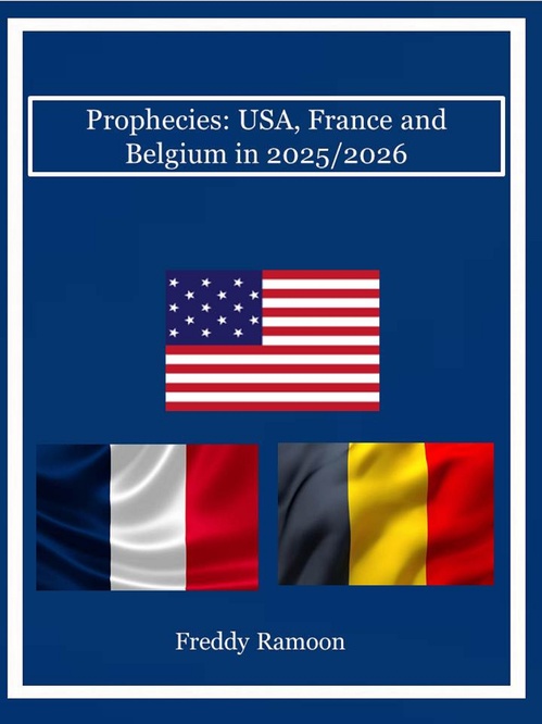 Couverture ebook de Prophecies: USA, France and Belgium in 2025/2026, de Freddy   Ramoon