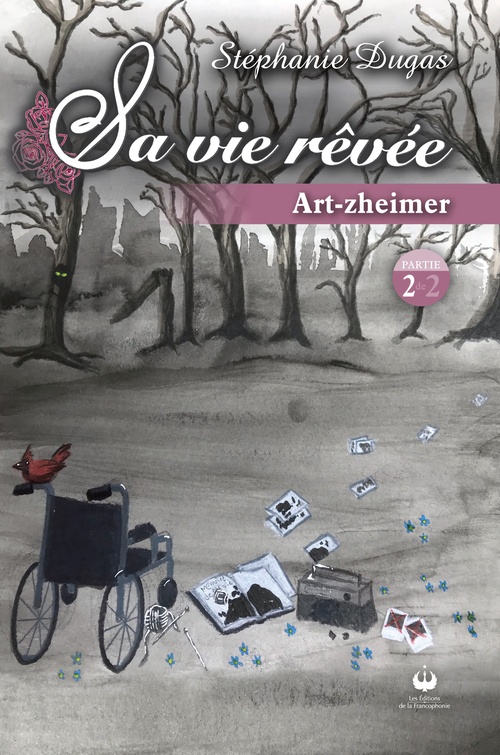 Couverture ebook de Art-zheimer, de Stéphanie Dugas