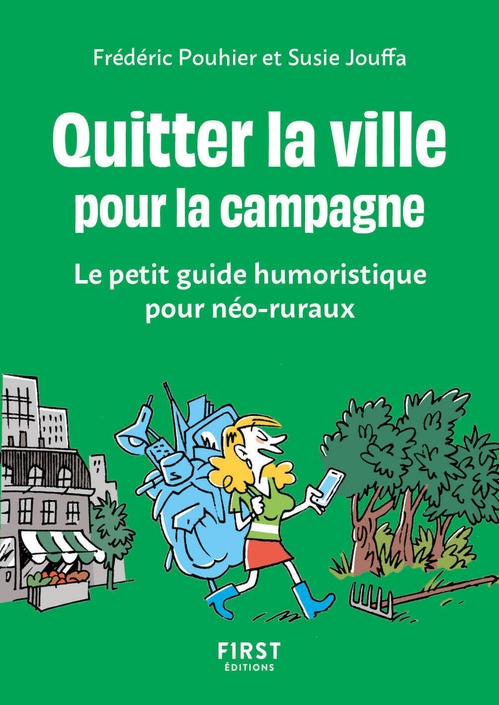 Couverture ebook de Petit livre - Quitter la ville pour la campagne, de Susie Jouffa, Frédéric Pouhier