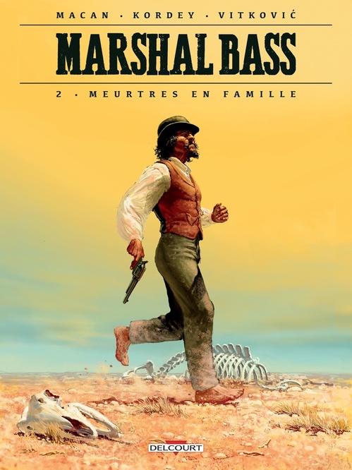 Couverture ebook de Marshal Bass T02 - Meurtres en famille, de Darko Macan