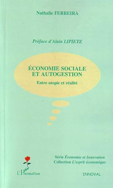 Couverture ebook de Economie sociale et autogestion, de Nathalie Ferreira