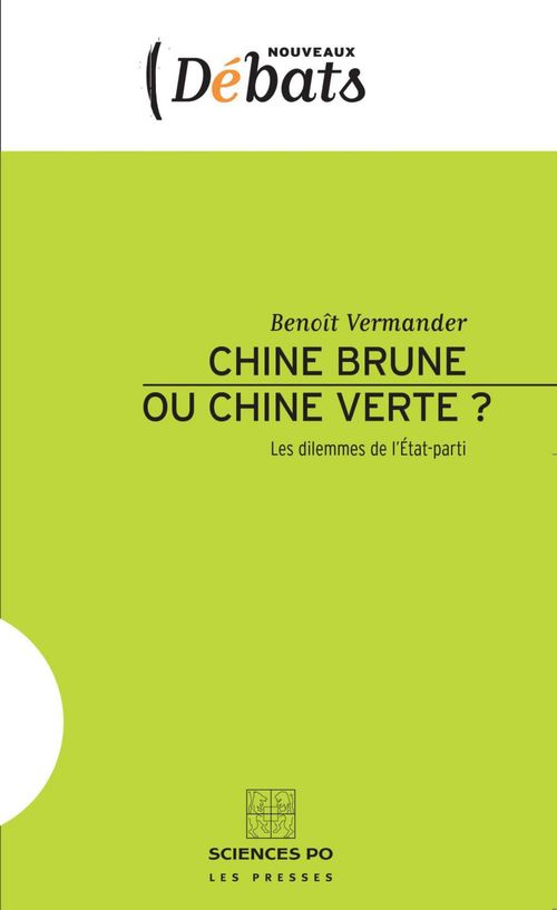 ebook cover of Chine brune ou Chine verte?, by Benoît Vermander