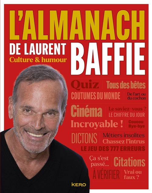 Couverture ebook de L'almanach de Laurent Baffie, de Laurent Baffie