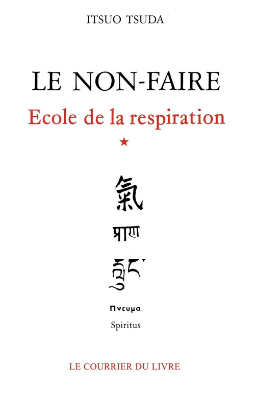 Couverture ebook de Le non-faire, de Itsuo Tsuda