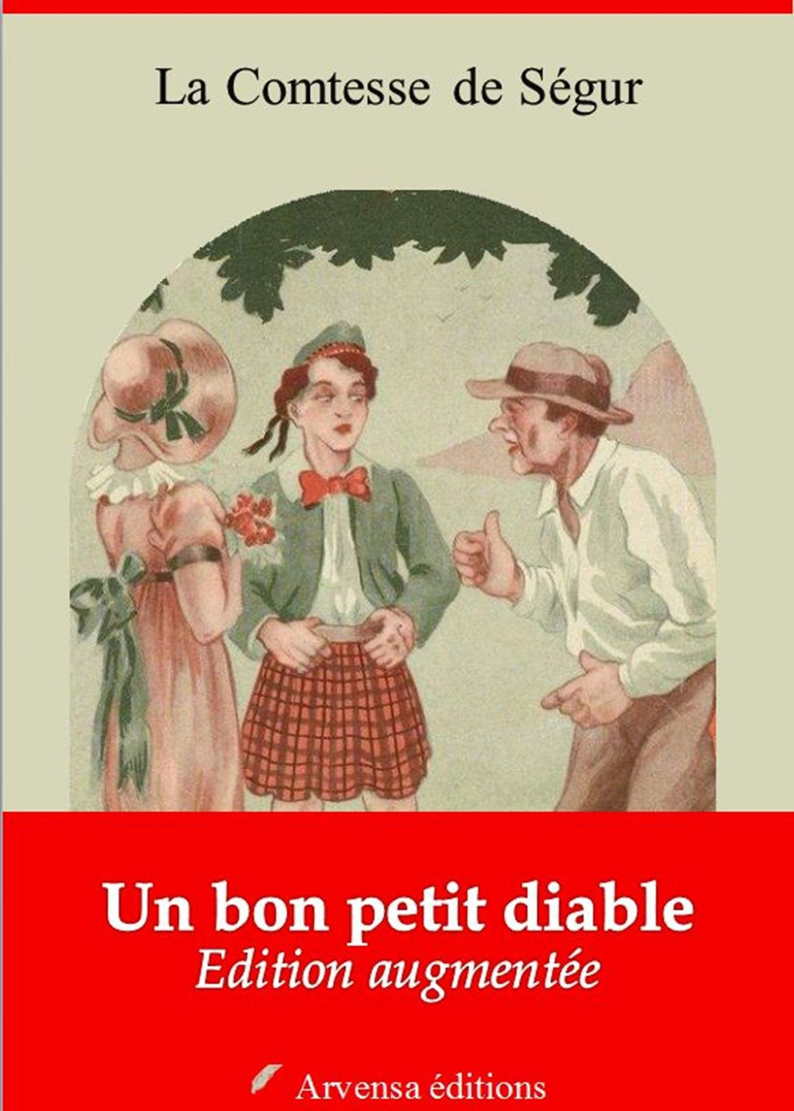 Couverture ebook de Un bon petit diable - suivi d'annexes, de Sophie de Ségur