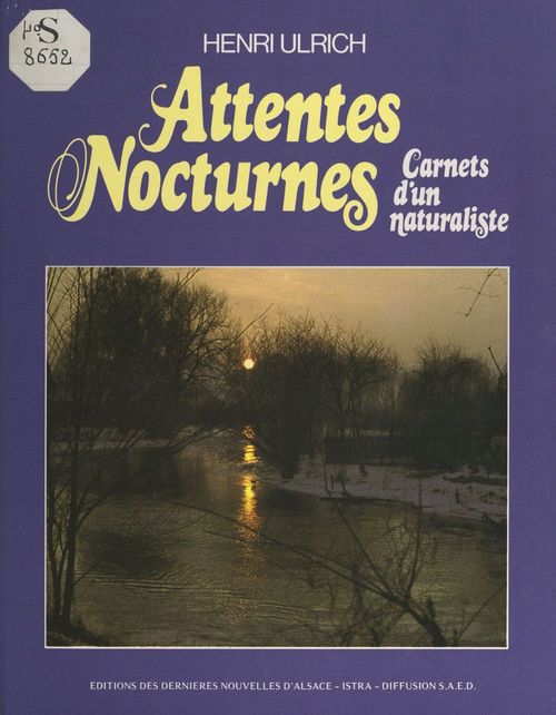Couverture ebook de Attentes nocturnes, de Henri Ulrich