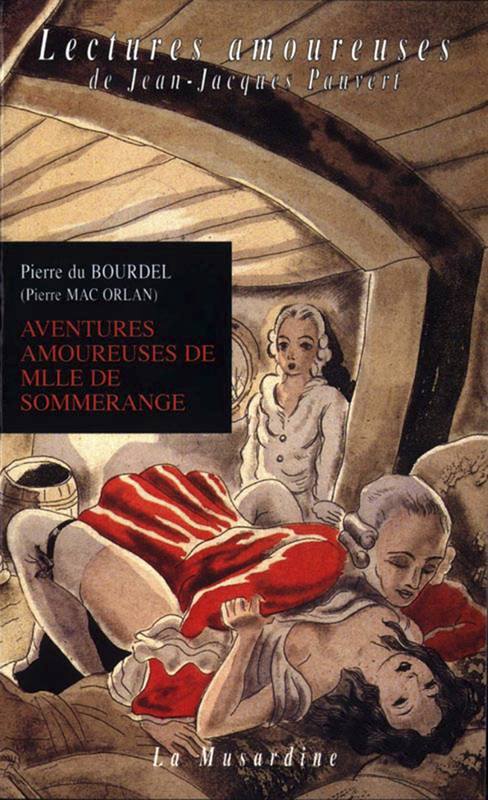 ebook cover of Aventures amoureuses de Mlle de Sommerange, by Pierre Mac orlan