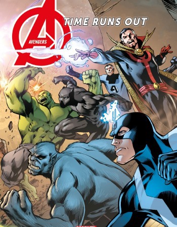 ebook cover of Avengers Time Runs Out (2013) T02, by Jonathan Hickman, Mike Deodato, Kev Walker, Stefano Caselli