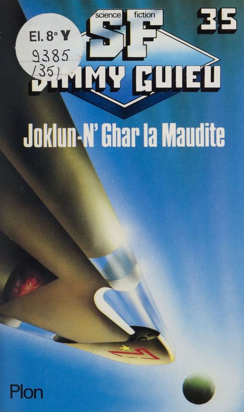 Couverture ebook de Joklun-N'Ghar la maudite, de Jimmy Guieu
