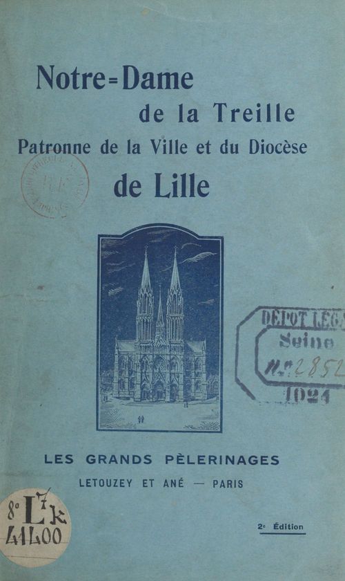 ebook cover of Notre-Dame de la Treille, by Lucien Detrez