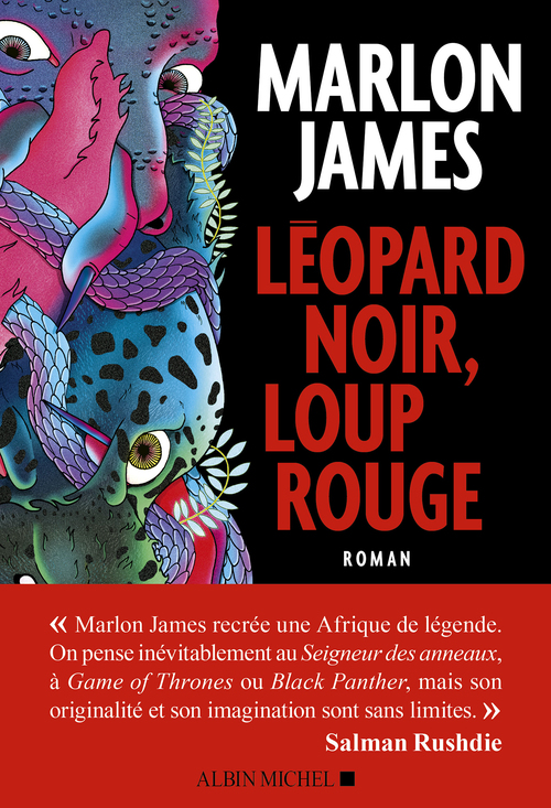 Couverture ebook de Léopard noir, loup rouge, de Marlon James
