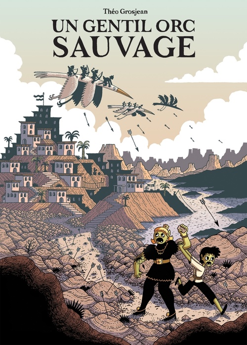 ebook cover of Un gentil orc sauvage, by Théo Grosjean