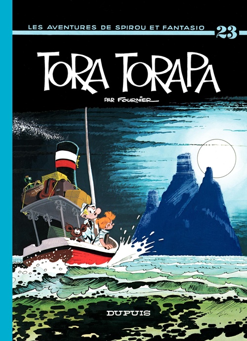 Couverture ebook de Spirou et Fantasio - Tome 23 - Tora-Torapa, de Jean-Claude Fournier