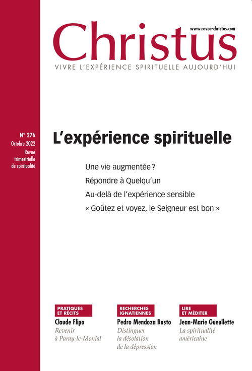 ebook cover of Revue Christus : L´expérience spirituelle, by Collectif Auteur