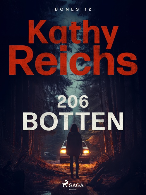 Couverture ebook de 206 botten, de Kathy Reichs