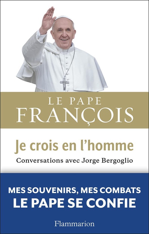 Couverture ebook de Je crois en l'homme, de Pape François