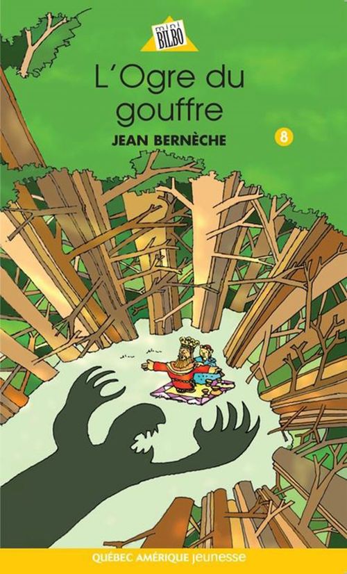Couverture ebook de Mathieu 08 - L'Ogre du gouffre, de Jean Berneche