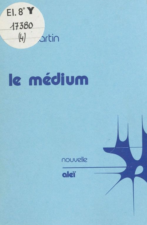 Couverture ebook de Le médium, de Guy Martin