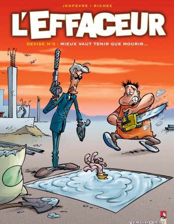 Couverture ebook de L'Effaceur - Tome 02, de Henri Jenfèvre
