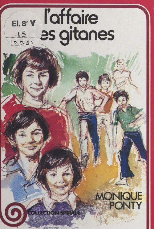Couverture ebook de L'affaire des Gitanes, de Monique Ponty
