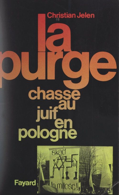 Couverture ebook de La purge, de Christian Jelen